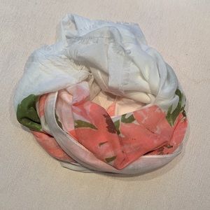 SOLD - Not For Sale 
3 for $20 - Abstract floral print scarf